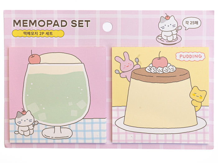 Achat Lot de 2 blocs cocktails et gateaux