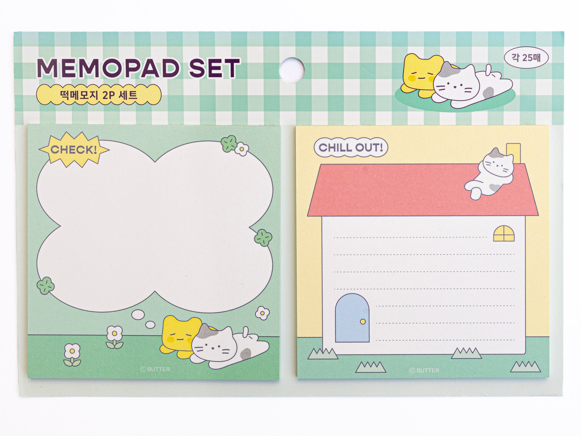 Achat Lot de 2 blocs Check & Chill out