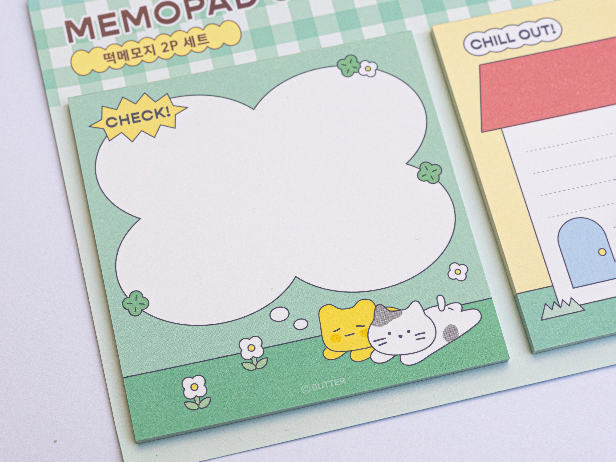 Achat Lot de 2 blocs Check & Chill out