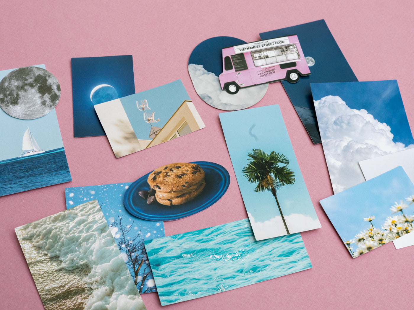 achat Stickers découpés - thème vacances