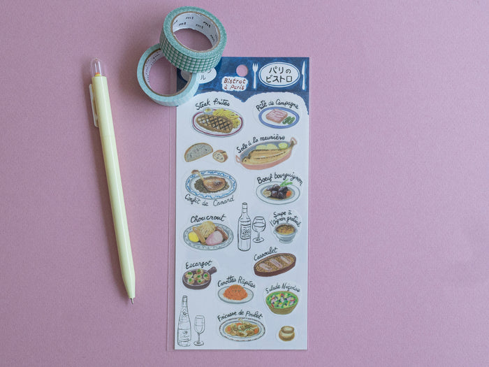 Achat Stickers - bistrot à Paris