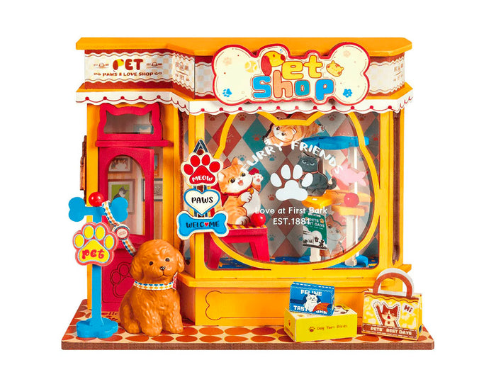 Achat Maquette pièce miniature Animalerie Pawfect DIY - Robotime