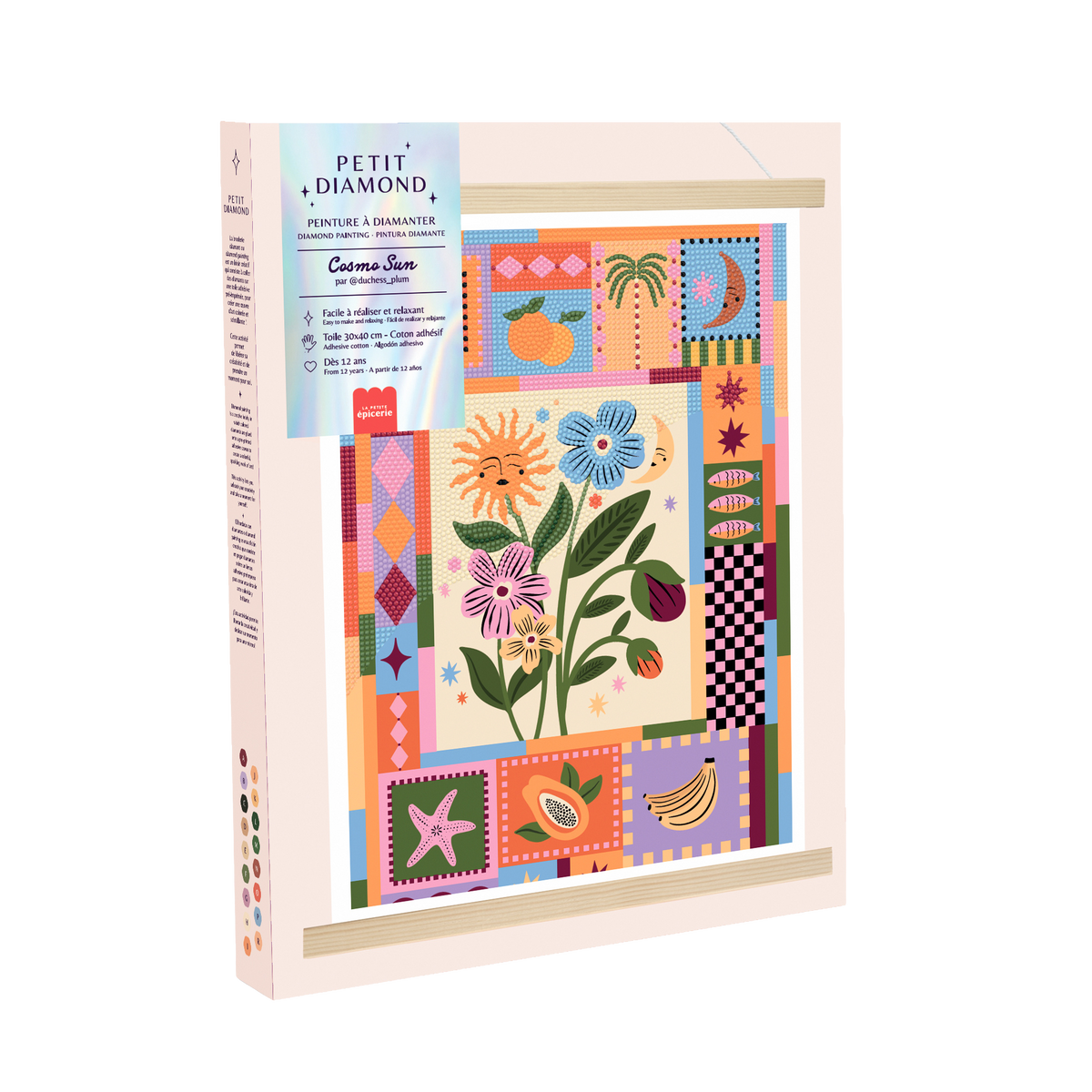 achat Coffret Petit Diamond - Diamond Painting  Cosmo Sun