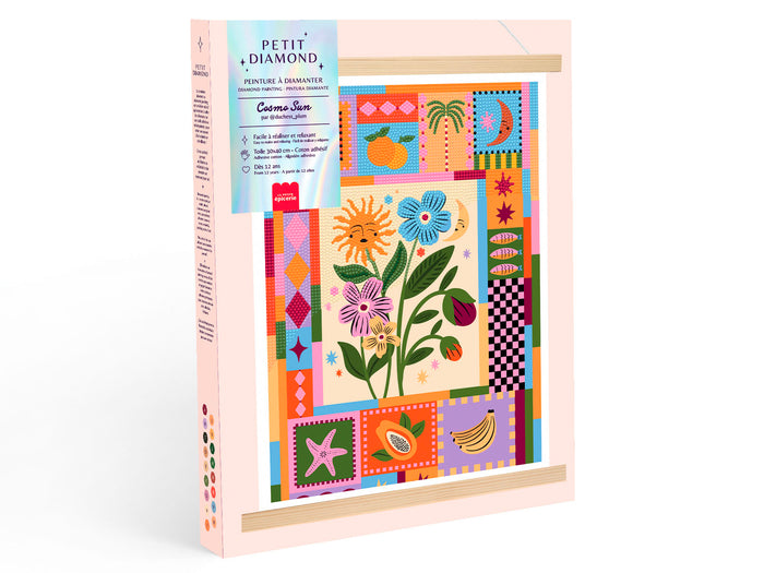 Achat Coffret Petit Diamond - Diamond Painting  Cosmo Sun