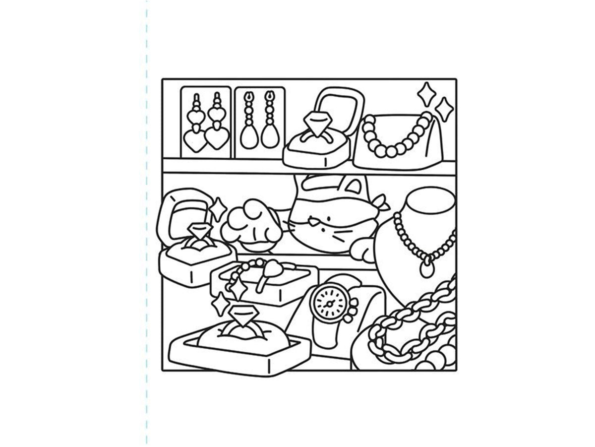 achat Cahier de 45 coloriages détachables - Best Friends par Lanasonge