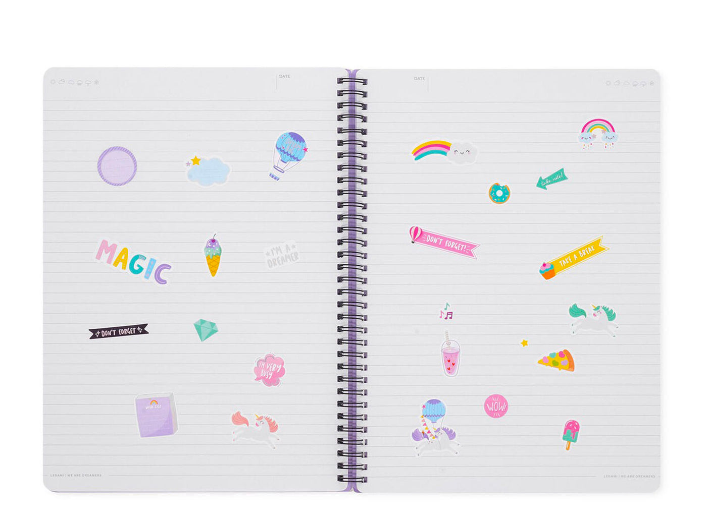 achat Carnet Licorne à Spirales A4 Maxi - Legami