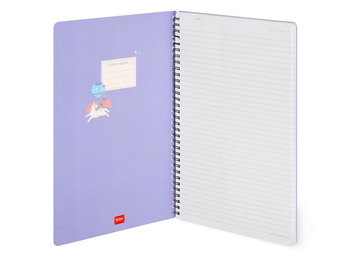 achat Carnet Licorne à Spirales A4 Maxi - Legami
