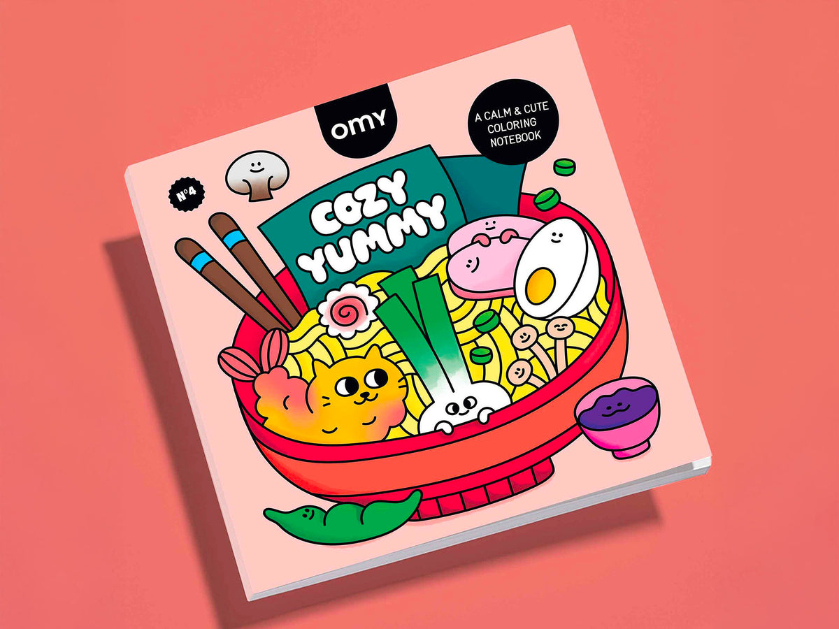 achat Cahier de coloriage Cozy - Yummy - OMY