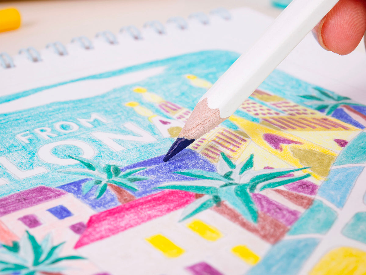 achat Calendrier à colorier - Édition 2027 - Crayon au numéro - Petit Crayon City Trip