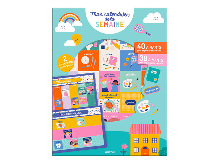 Achat Mon calendrier de la semaine enfant - Auzou