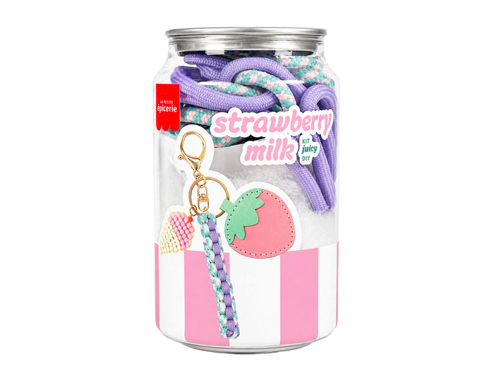Achat Kit Canette Bag Charm Pshiiit - Strawberry Milk