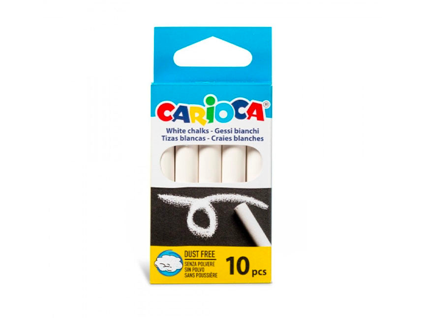 achat Carioca -Boîte de 10 craies blanches