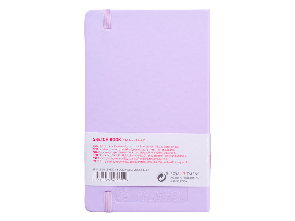 achat Carnet de Croquis Violet pastel 9 x 14 cm - Talens Art Creation