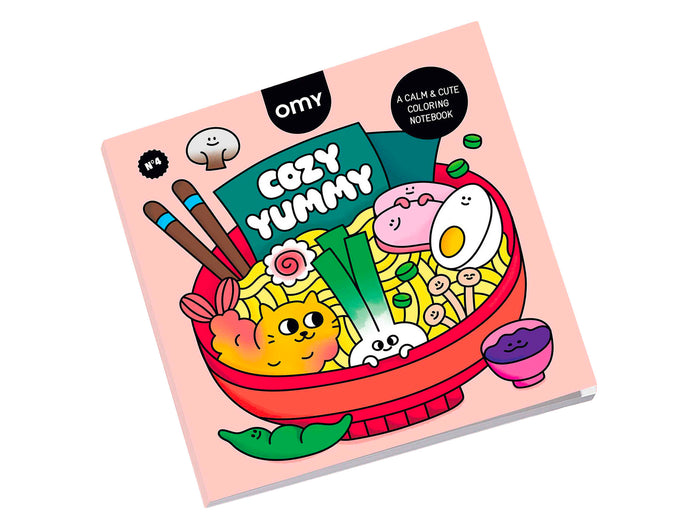 Achat Cahier de coloriage Cozy - Yummy - OMY