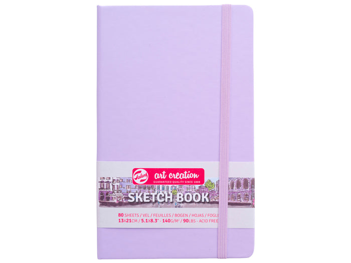 Achat Carnet de Croquis Violet pastel 9 x 14 cm - Talens Art Creation