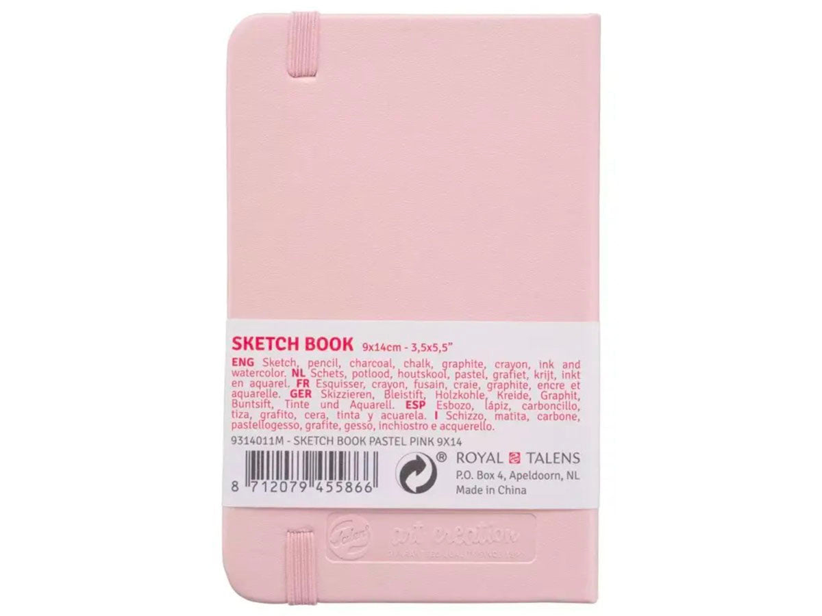 achat Carnet de Croquis Rose Pastel 9 x 14 cm - Talens Art Creation