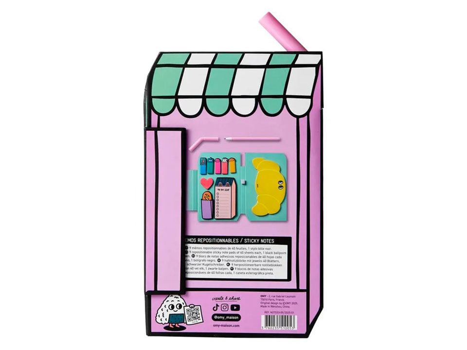 achat Carnet de notes Sticky Paris - OMY
