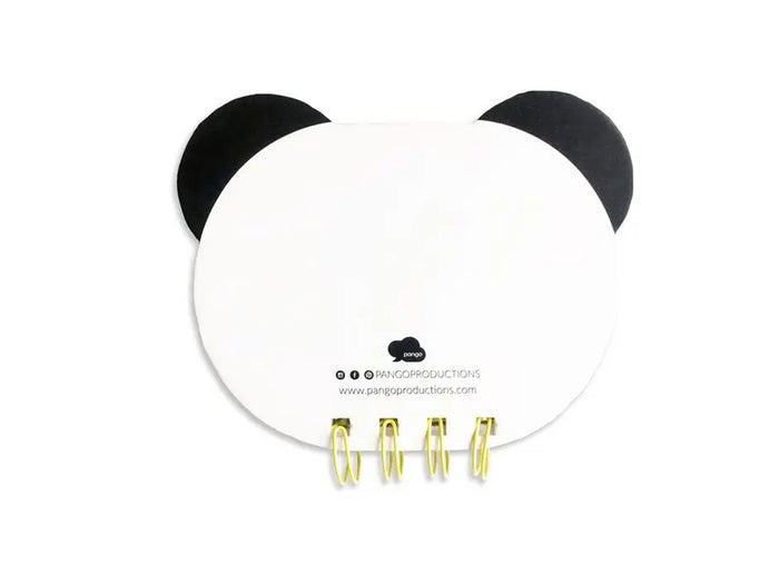 Achat Carnet A6 en gelée kawaii à spirales pour enfant - Panda - Pango