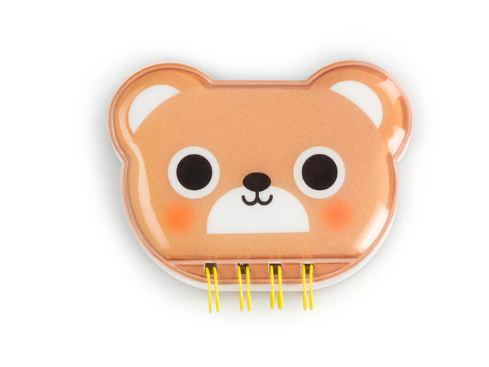 Achat Carnet A6 en gelée à spirales pour enfant - Ourson - Pango