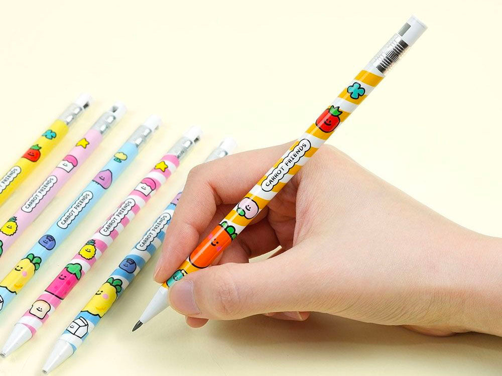 achat Set crayons et mines Carrot Friends - Ananas