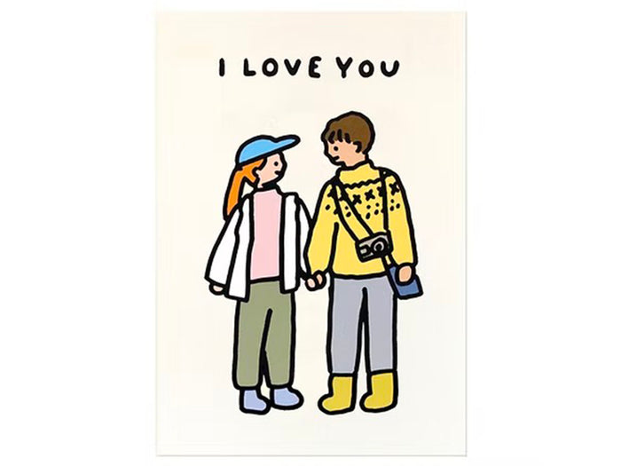 Achat Carte Couple 4 I LOVE YOU - Zero per Zero