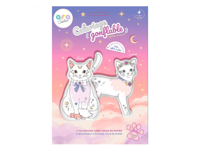 Achat Coloriages gonflables Cosmo Cats - Ara Créative