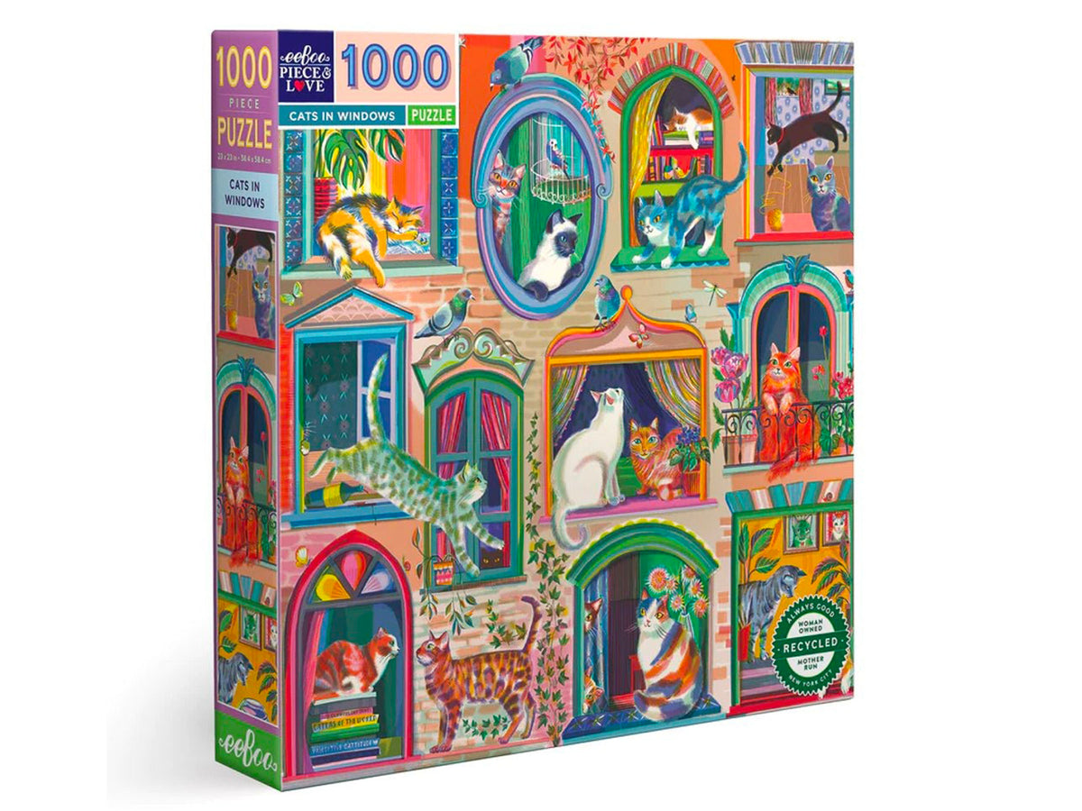 achat Puzzle Cats In Windows - Eeboo