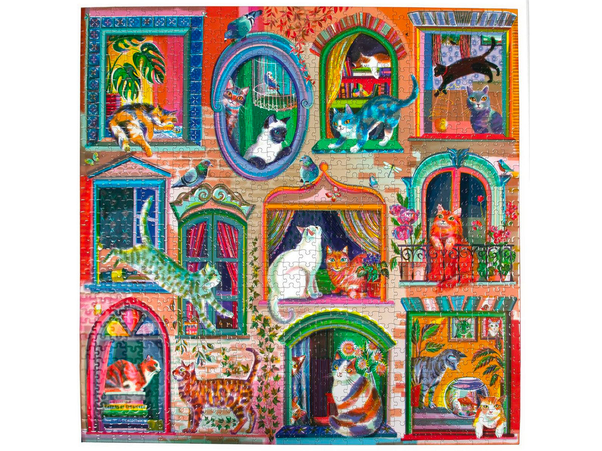 achat Puzzle Cats In Windows - Eeboo
