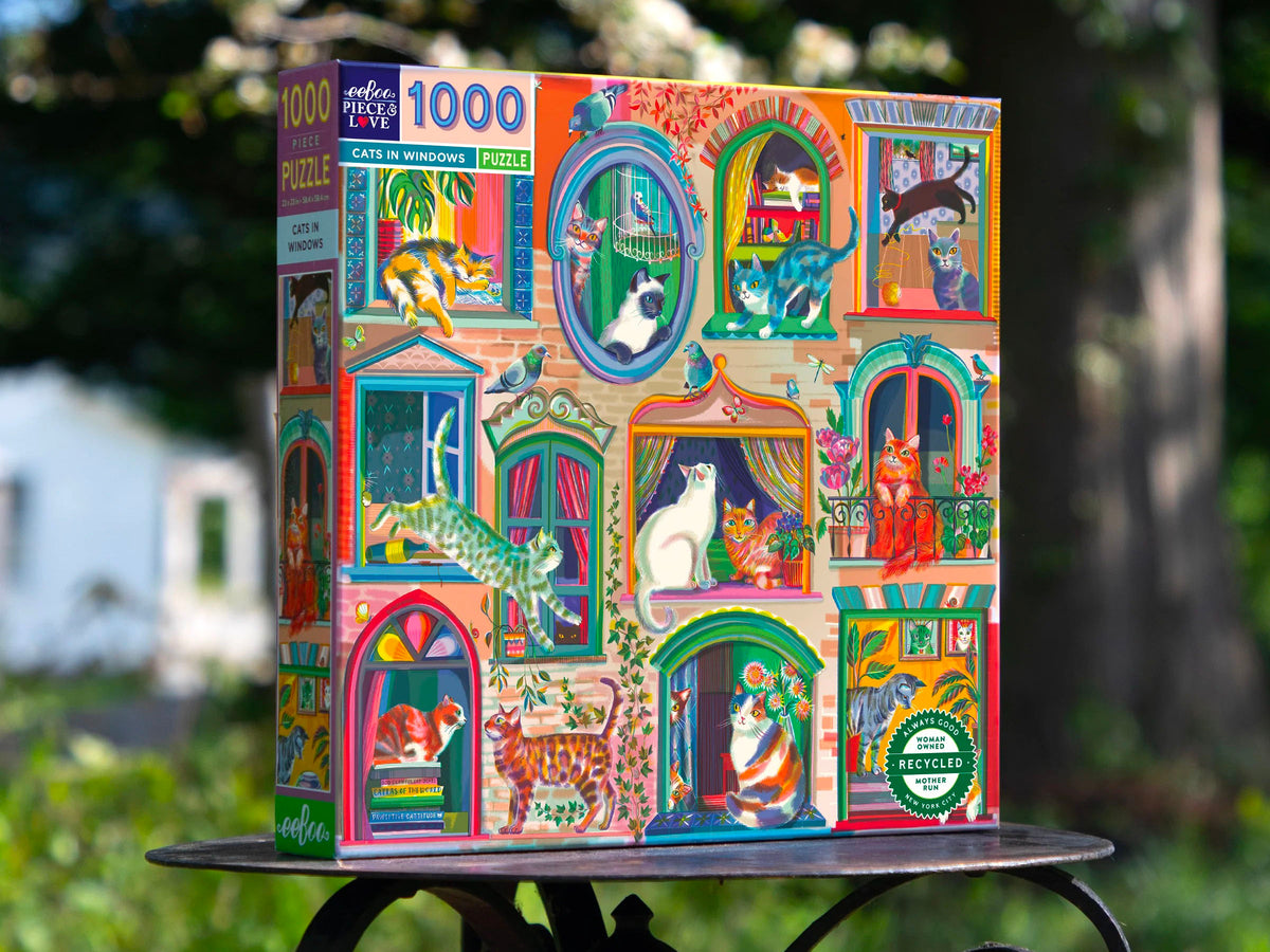achat Puzzle Cats In Windows - Eeboo