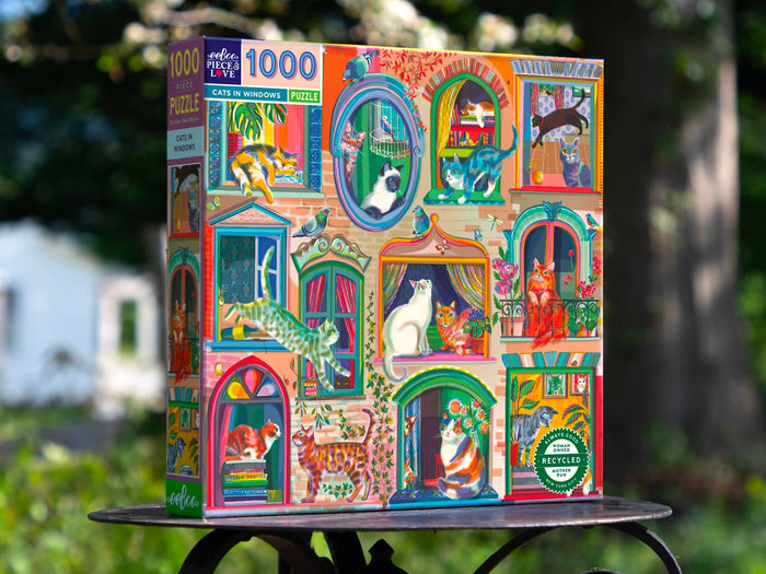 Achat Puzzle Cats In Windows - Eeboo