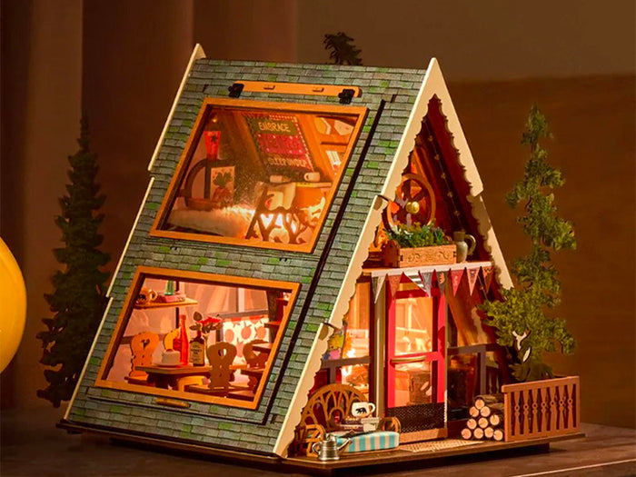 Achat Maquette Châlet A Frame Cabin - Robotime
