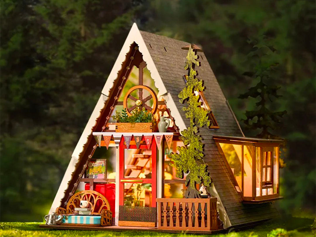 achat Maquette Châlet A Frame Cabin - Robotime