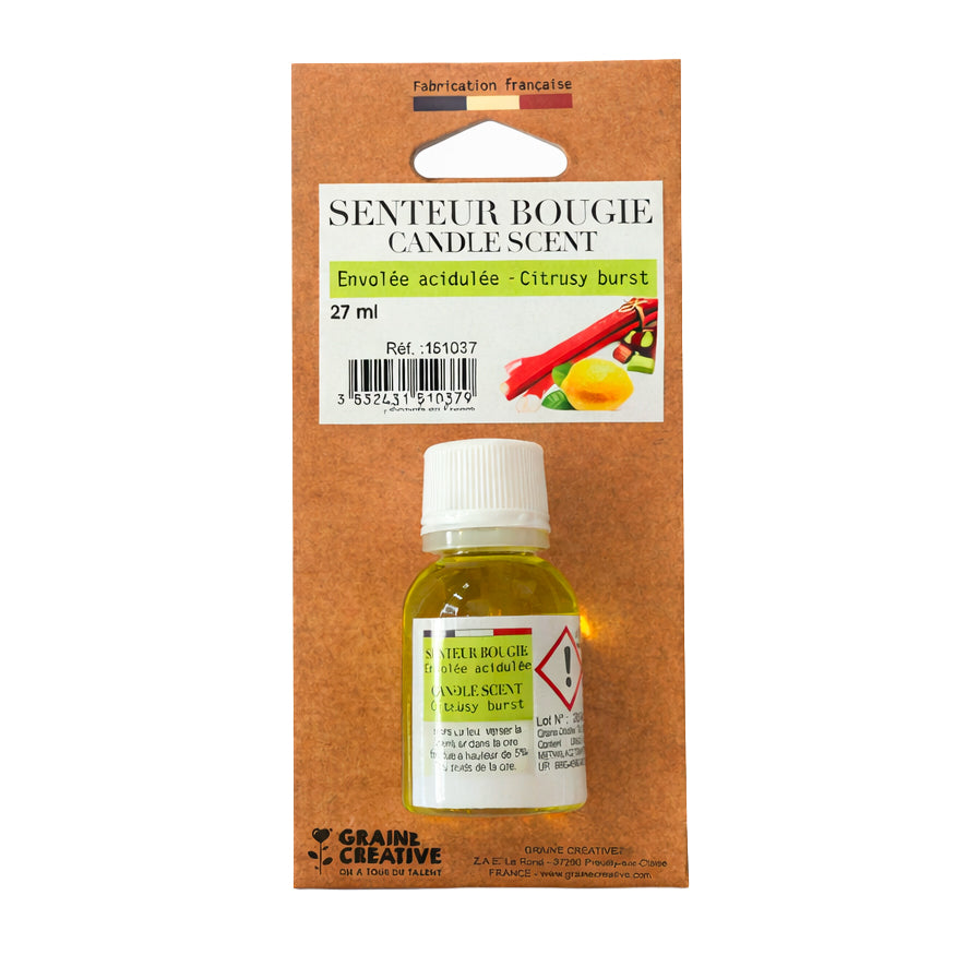 Achat Bougie senteur envolée Acidulée 27 ml - Graine Créative