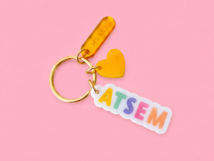 Achat Porte-clé ATSEM Magique Cadeau fin d'année scolaire - Print Your Love