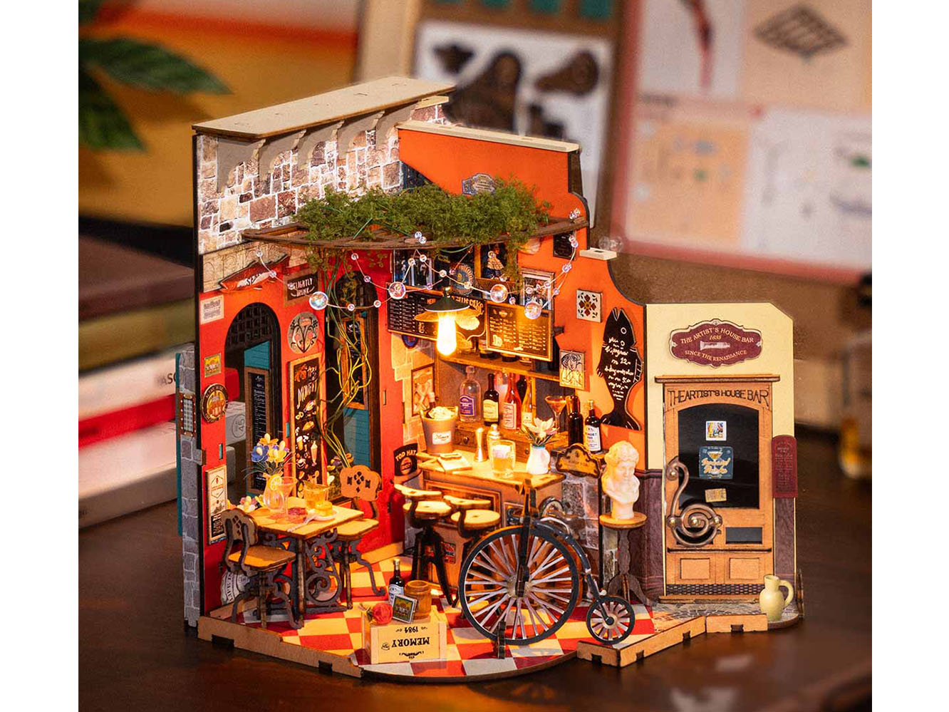 achat Maquette Bar & Dining traditionnel - Robotime