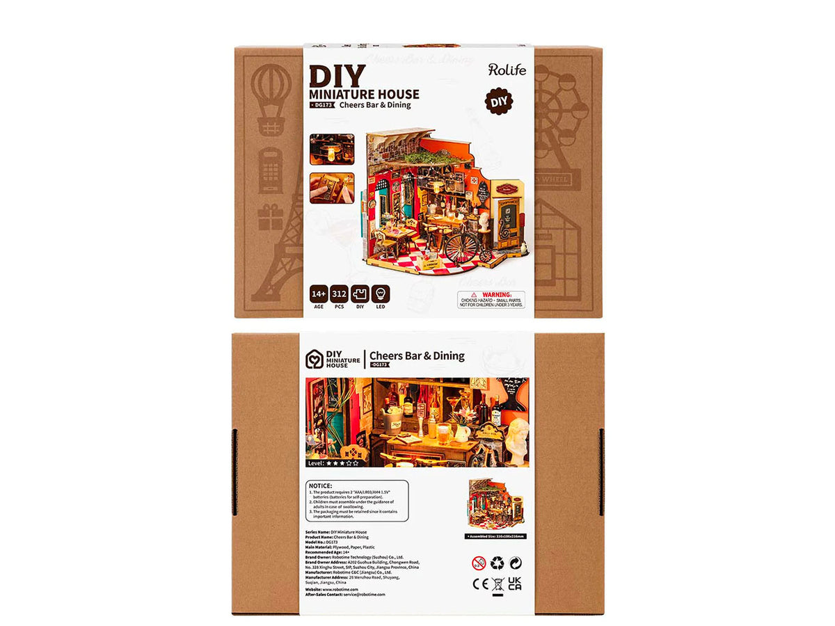 achat Maquette Bar & Dining traditionnel - Robotime