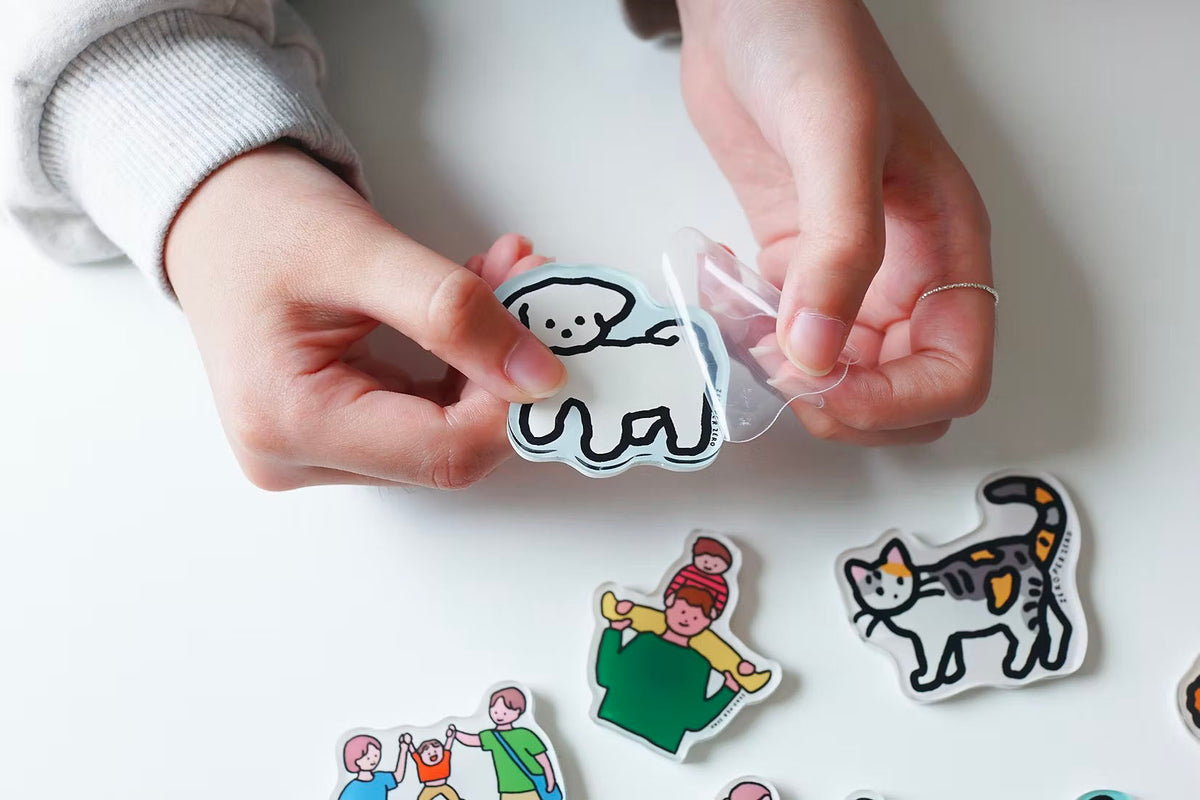 achat Magnet Chien White puppy - Zero per Zero