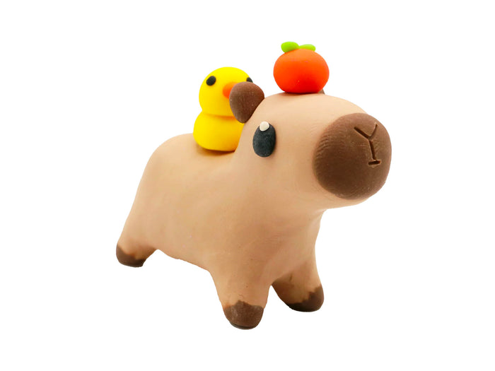 Achat Kit de pâte polymère - Cappy le Capibara