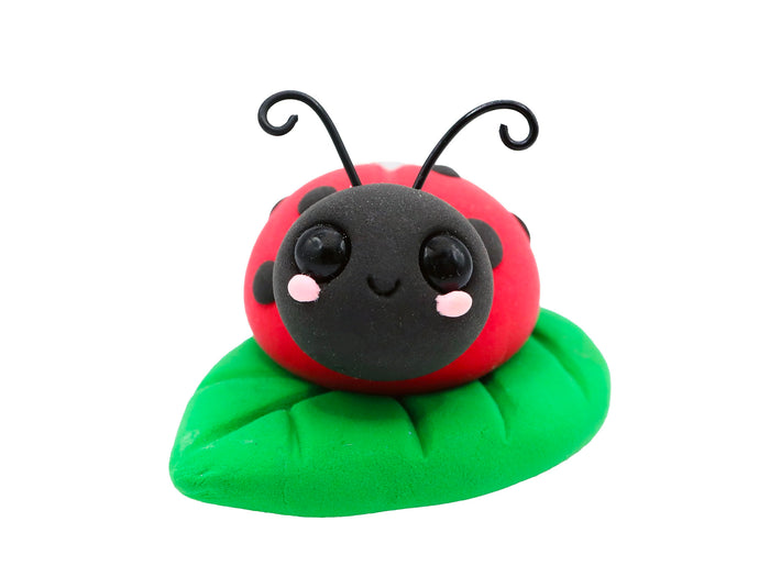 Achat Kit de pâte polymère auto-durcissante - Lottie la Coccinelle