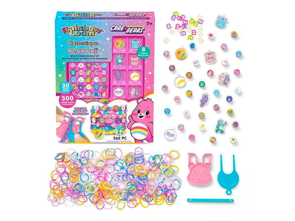 achat Coffret creation bijoux perles et breloques Beadmoji - Care Bears