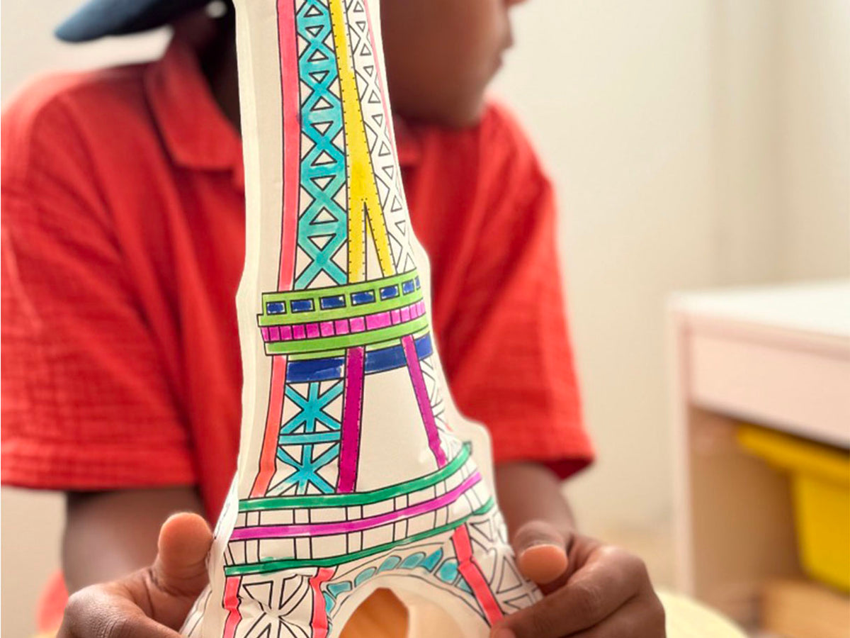 achat Coloriages gonflables - Tour Eiffel- Ara Créative