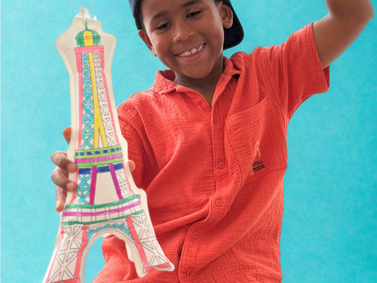 achat Coloriages gonflables - Tour Eiffel- Ara Créative