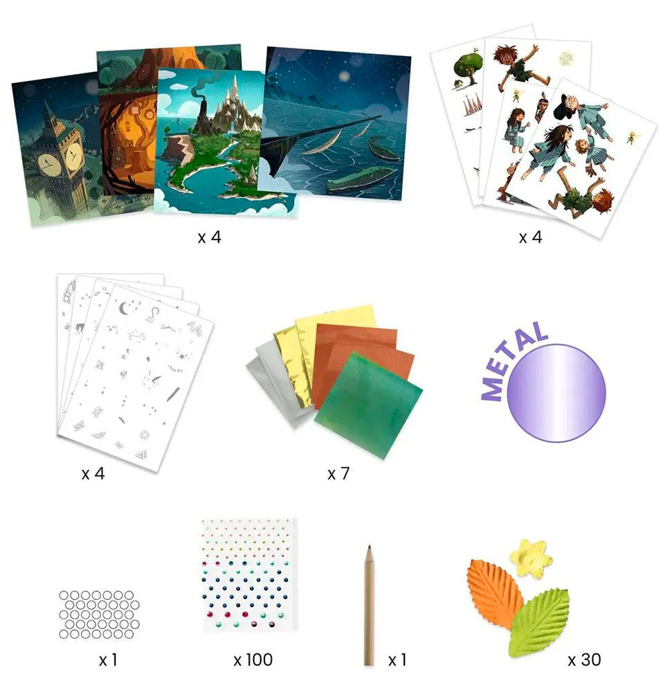 achat Contes à décorer Peter Pan - Djeco