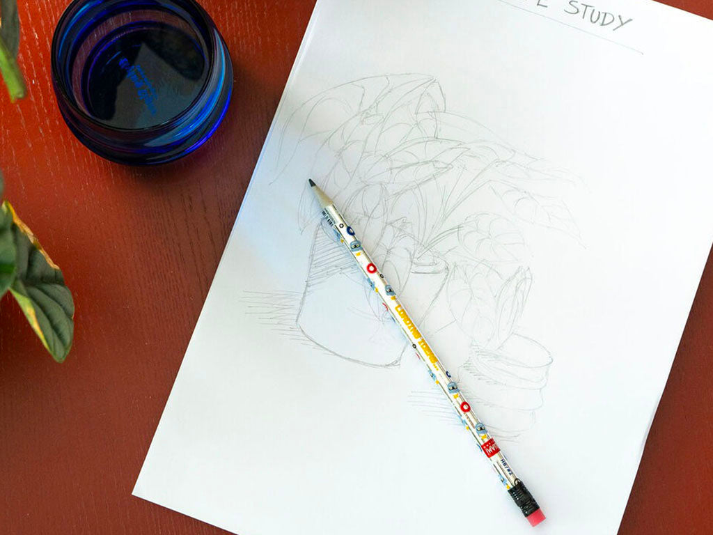 achat Crayon en Papier Recyclé - I Used To Be a Newspaper - Robot