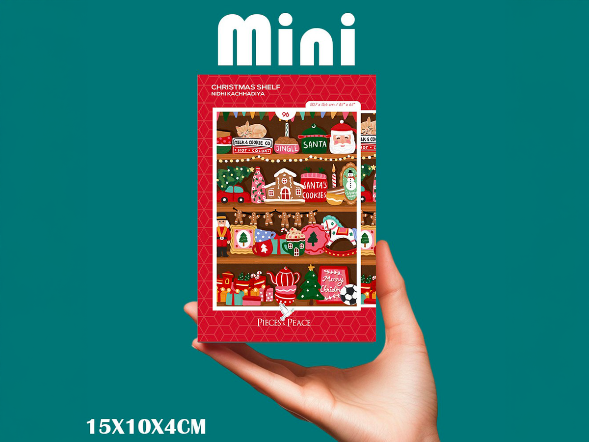 achat Mini Puzzle - Christmas Shelf - Pieces&Peace