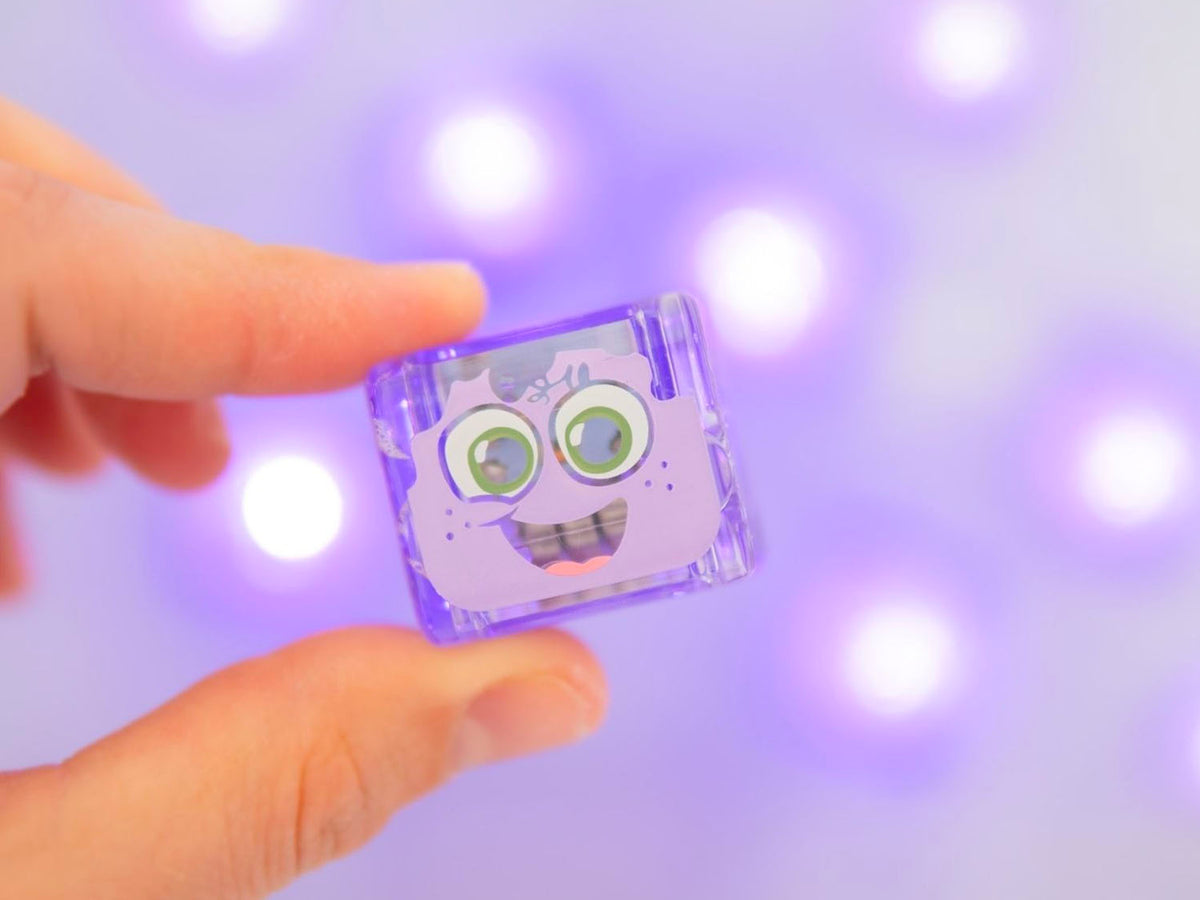 achat Cubes lumineux pour le bain Lila - Violet