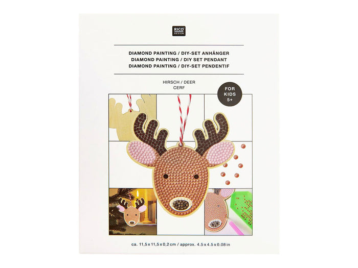 Achat DIY-Set Diamond Painting Pendentif Rennes - Rico
