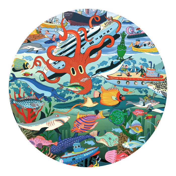 Achat Puzzle Les secrets de la mer 200 pièces - Djeco