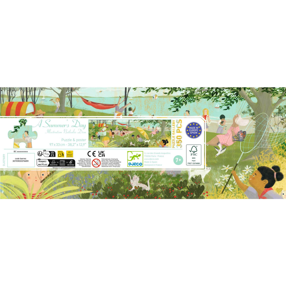 achat Puzzle A Summer’s Day 350 pièces - Djeco