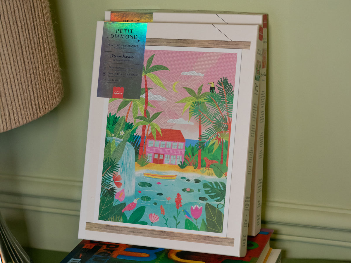 achat Coffret Petit Diamond - Diamond Painting Dream Home par Laura Lhuillier